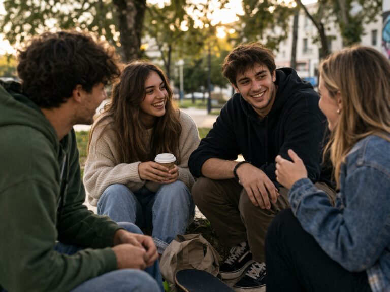 tematy do rozmowy ze znajomymi luźna rozmowa grupa znajomych